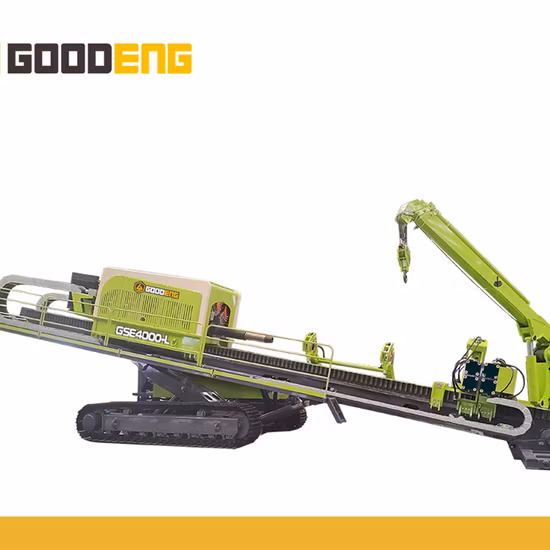 Portable Non Dig Pipeline Auger Boring HDD Drilling Rig
