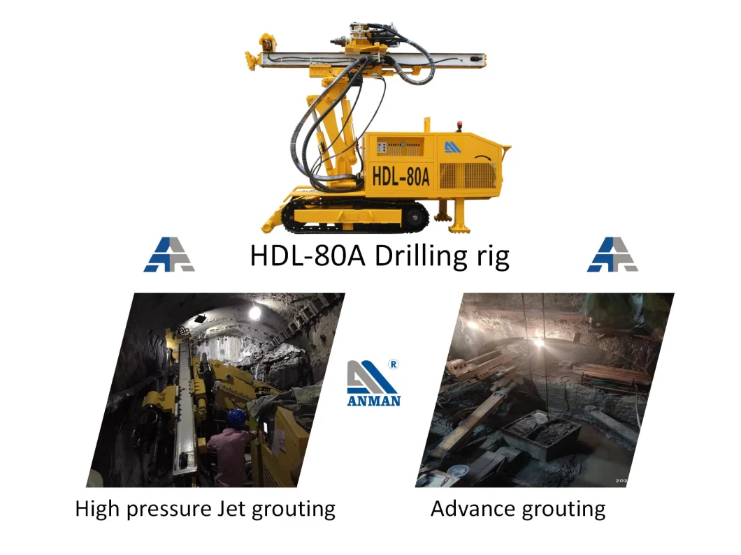 Hdl-80A Wide Coverage Wide Application Range Fast-Selling Goods Tunnel Boring Drilling Rig Machine Companies