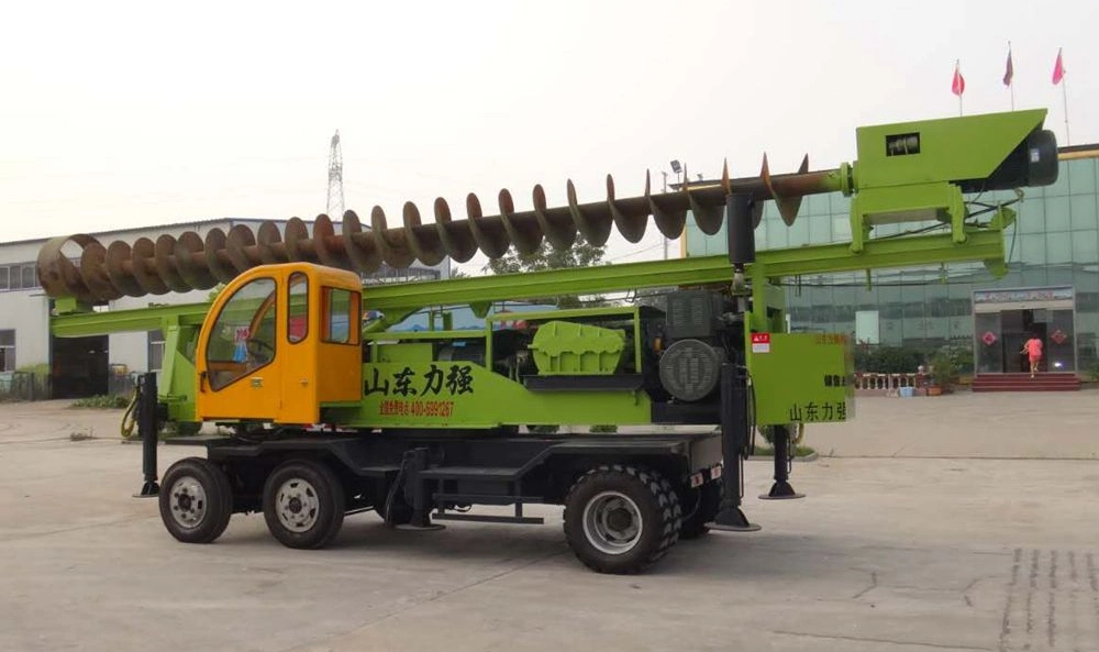 Wheel Type Pile Foundation Long Auger Drilling Rig (Lq360-8)