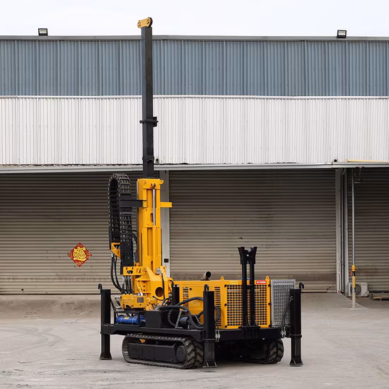 Pleine plate-forme de forage géologique de noyau de diamant de machine de carottage de corde de câble hydraulique