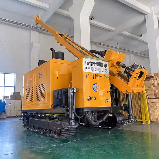 Pleine plate-forme de forage de noyau de diamant de câble géologique hydraulique Hcr-8 équipement de carottage d'exploration avec une capacité de forage de 3000m Nq