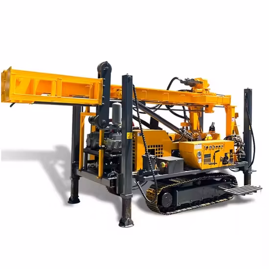 Plate-forme de forage de puits en eau profonde et de carottage de roche dure